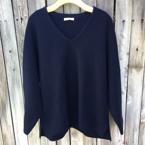 The Row Sweaters - The Row Bambi Felted Wool Cashmere Blend Sweater L